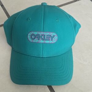 Oakley Turquoise Baseball Cap
